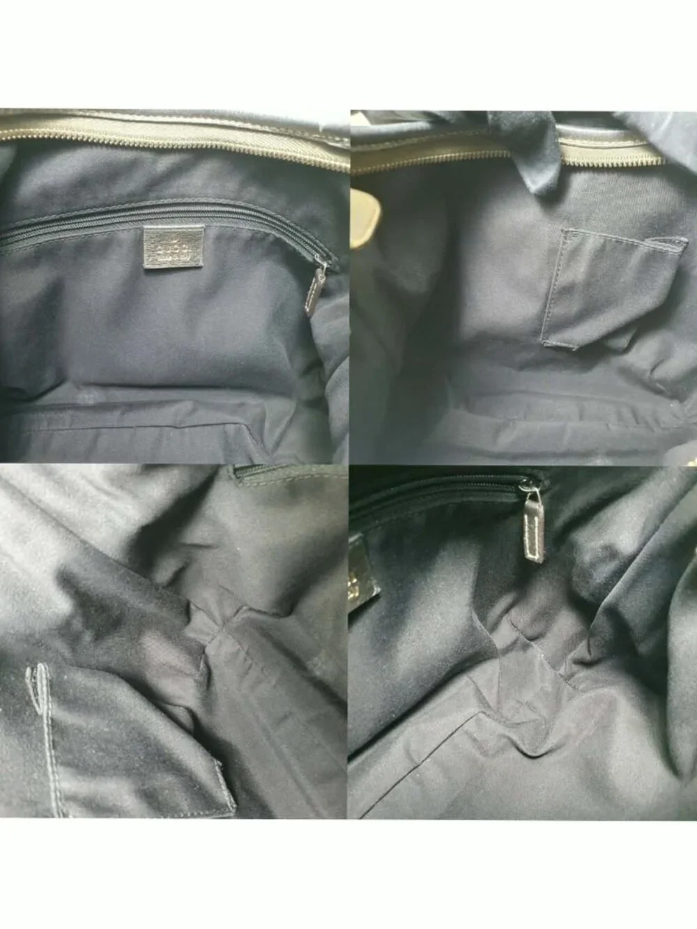 Authentic Gucci GG Canvas Hobo Bag Monogram Shoulder Bag - Picture 9 of 10